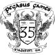 Pegasus Games 35th Birthday Logo