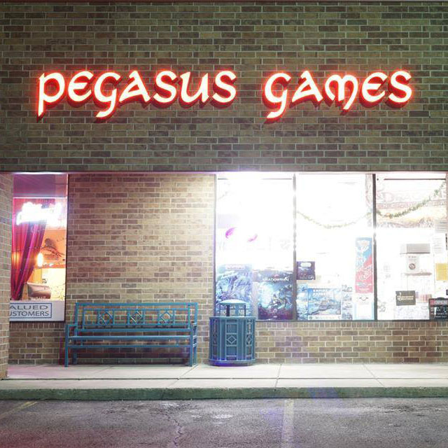 Pegasus Games store front